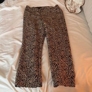 Zara Animal Print Trousers